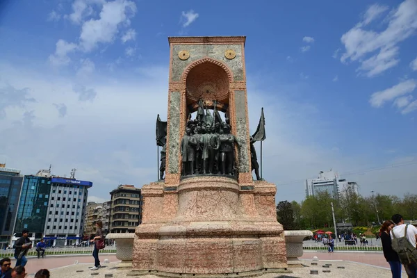 Place Taksim Pendant Journée Turquie — Photo