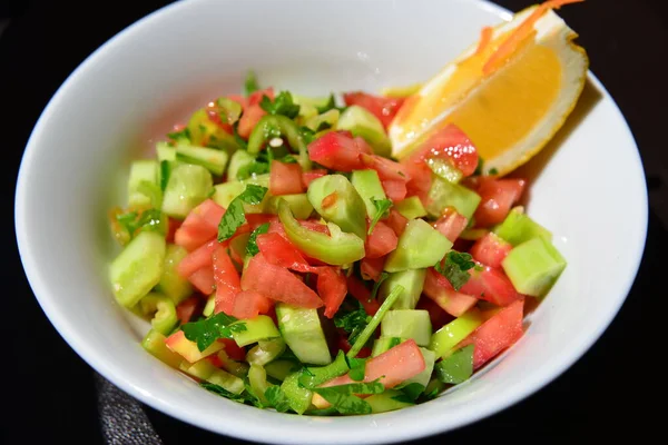 Close Fresh Salad Plate — Stock Photo, Image