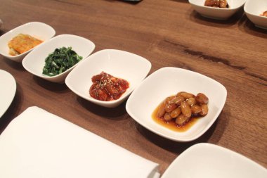 Kore Jeju 'daki yiyecekleri kapatın.