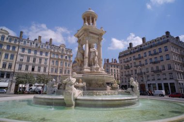 Fransa 'da heykel Rhone Alps Lyon