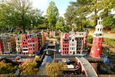 Danimarka Billund 'da şehir manzarası