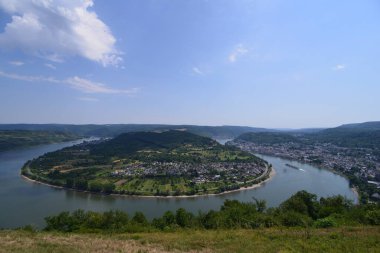 Almanya 'da manzara Ren