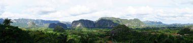 Küba 'daki panorama manzarası