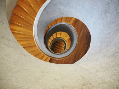 Hong Kong Kowloon 'daki merdivenler.