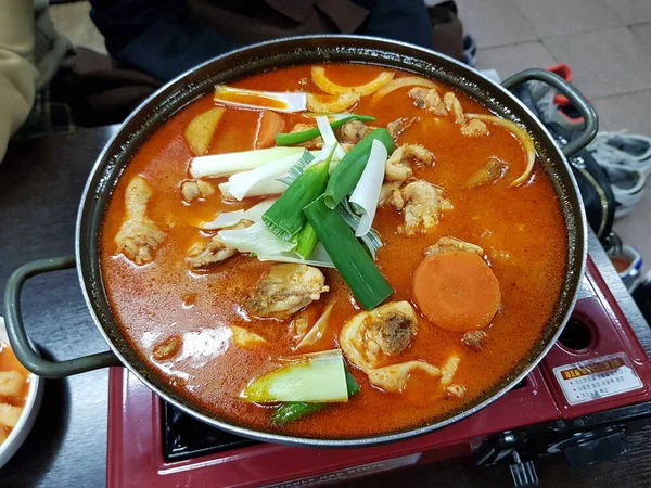 Primer Plano Comida Corea Seúl — Foto de Stock