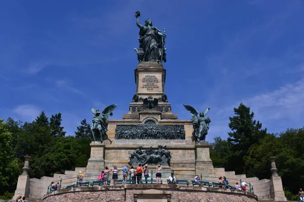 Rzeźba Niemczech Ren — Zdjęcie stockowe