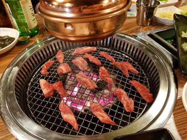 Primer Plano Comida Corea Seúl —  Fotos de Stock