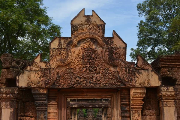 Ιστορική Αρχιτεκτονική Στην Καμπότζη — Φωτογραφία Αρχείου