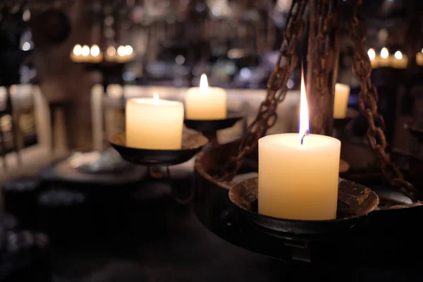 Свічки Коулуні — стокове фото