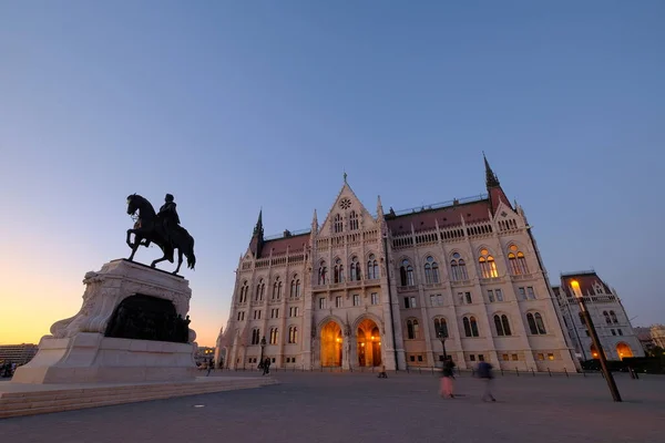 Külső Épület Magyarországon Budapest Orszaghaz Parlament — Stock Fotó