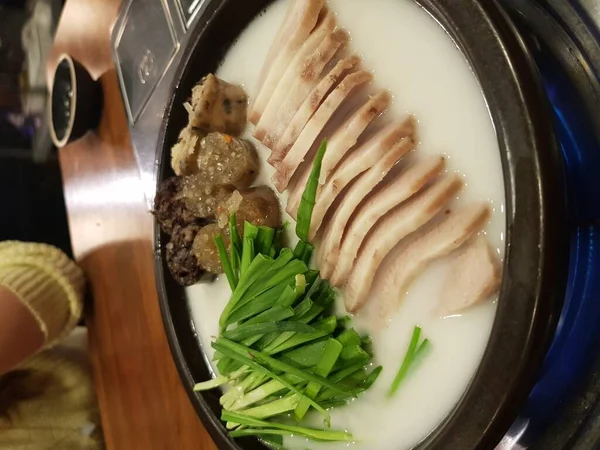 Gros Plan Nourriture Corée Séoul — Photo