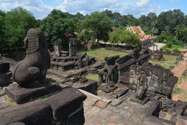 Arquitectura Histórica Camboya — Foto de Stock