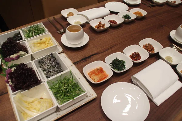 韓国での食事の終わり 済州島 — ストック写真