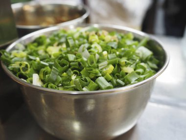 Hong Kong Kowloon 'daki yiyecekleri kapatın.