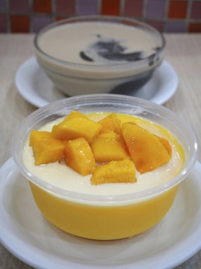 Hong Kong Kowloon 'daki yiyecekleri kapatın.