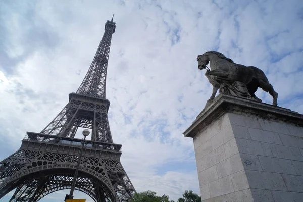 Эйфелева Башня Франции — стоковое фото