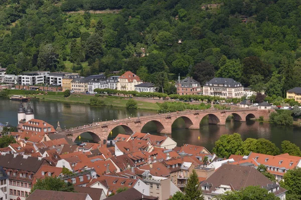 Krajobraz Miejski Niemczech Heidelberg — Zdjęcie stockowe