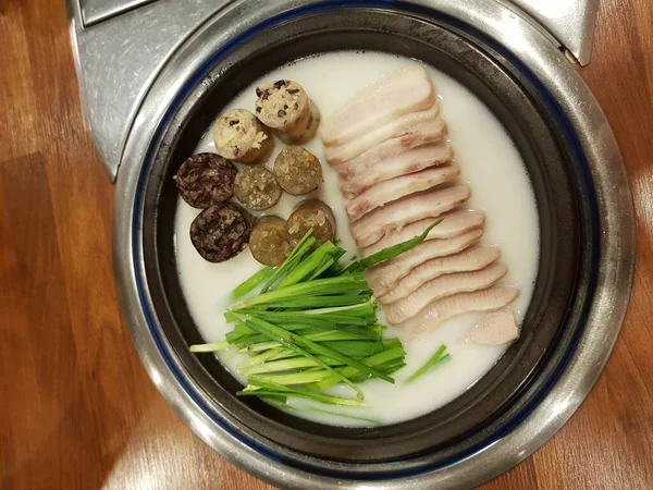 한국에서 음식을 가까이서 — 스톡 사진