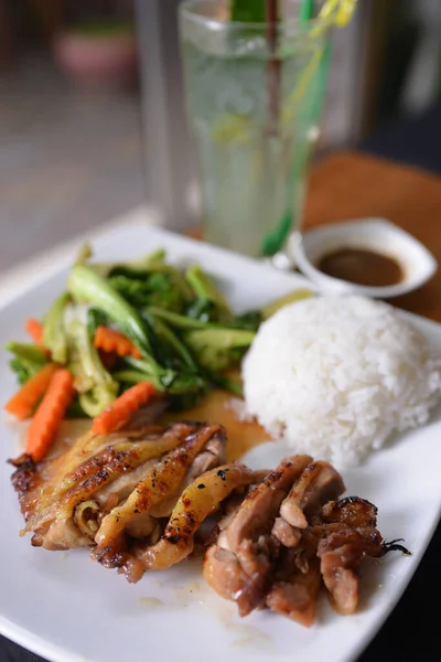 Mâncare Gustoasă Restaurant Cambodgia — Fotografie, imagine de stoc