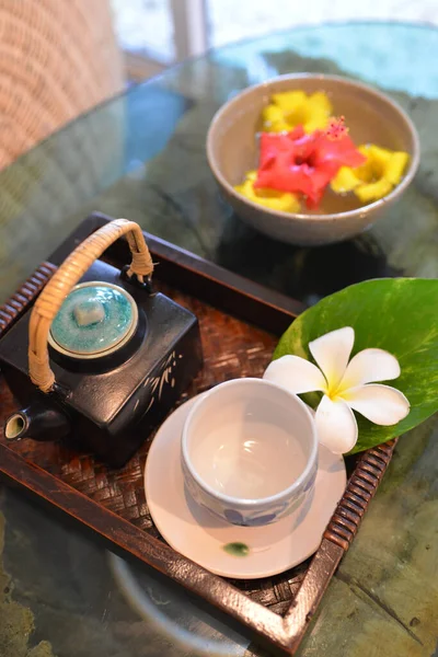 Tasty Tea Restaurant Cambodia — Stock Photo, Image