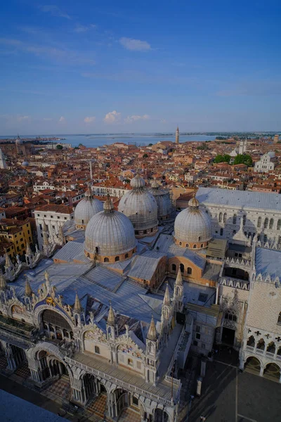 Podróż Włoszech Wenecja Campanile San Marco — Zdjęcie stockowe