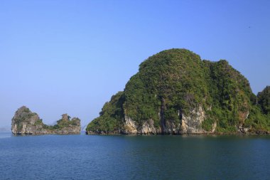 Vietnam Quang Ninh Halong Körfezi deniz adaları