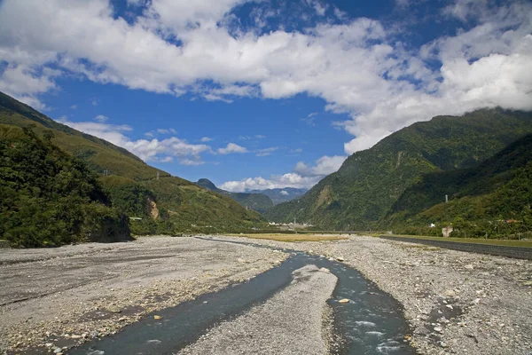 Taiwán Hualien Shoufeng Papaya Creek — Foto de Stock