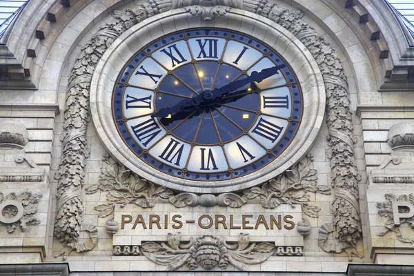 France Paris Muse Orsay Big Clock — Stock Photo, Image