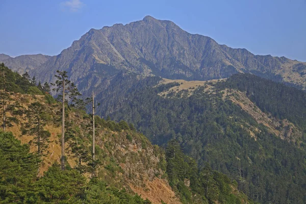 Nanhu Mountain Main Peak Taiwan — Stockfoto