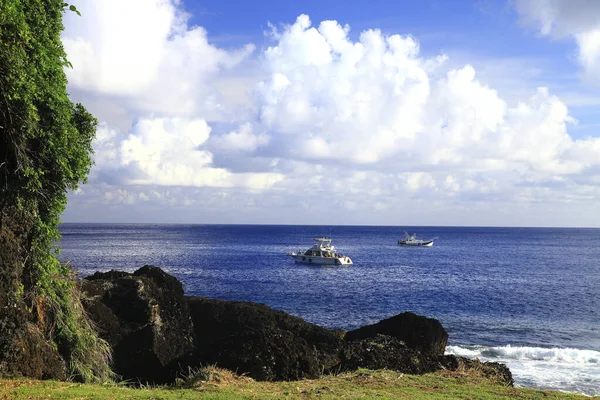 Taitung Green Island Guibi Bay Coast Sziget — Stock Fotó