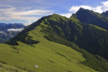 Qilai Kuzey Tepesi Tayvan bulutları