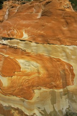 Taipei Wanli Guihou Kayalık Kaya deseni