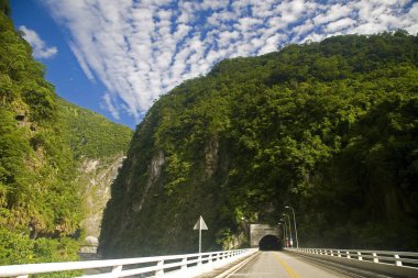 Tayvan Hualien Taroko Changchun Tüneli