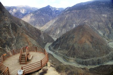 Yunnan Diqing Deqin Jinsha Nehri Dawan