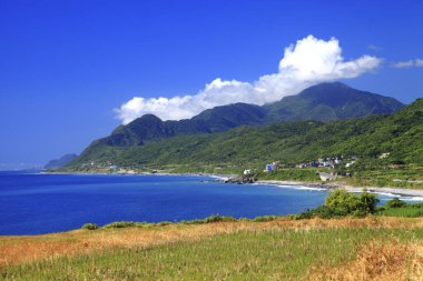 Tayvan Hualien Fengbin Xinshe sahili