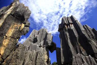 Yunnan Kunming Taş Ormanı Shifeng