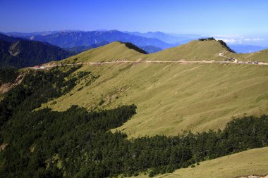 Tayvan Nantou Hehuan Dağı Kunyang Manzarası