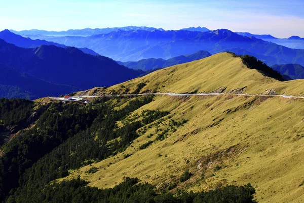 Tchaj Wan Nantou Hehuan Mountain Kunyang Scenérie — Stock fotografie