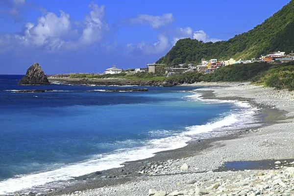 Isla Orquídea Taitung Playa Bahía Yatsushiro — Foto de Stock