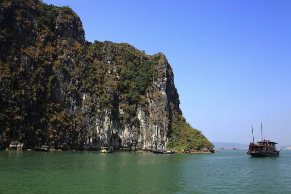 Vietnam Quang Ninh Halong Islas Marinas Bahía — Foto de Stock