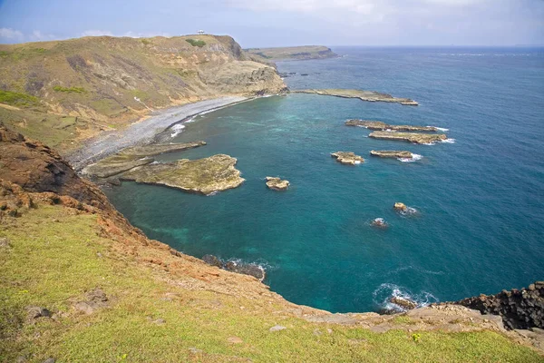 Taiwan Penghu Qimei Niuping Küste — Stockfoto