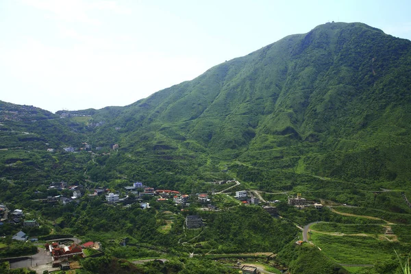 Yeni Taipei Ruifang Jinguashi Dağ Şehri Tayvan — Stok fotoğraf