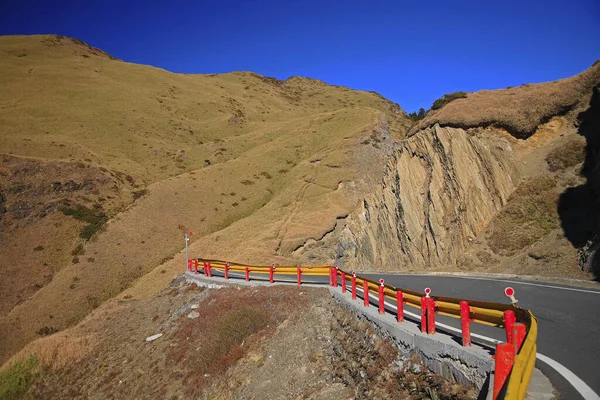 Taiwán Hualien Taiwán Nantou Hehuan Montaña Superar Las Dificultades — Foto de Stock