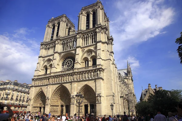 Iglesia Notre Dame París Francia — Foto de Stock
