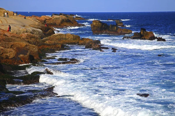 Nieuwe Taipei Taipei Wanli Schildpad Roar Coast Taiwan — Stockfoto