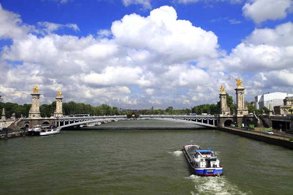 Fransa Paris Seine Manzarası — Stok fotoğraf