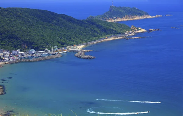 Nya Taipei Taipei Wanli Emerald Bay Coast Taiwan — Stockfoto