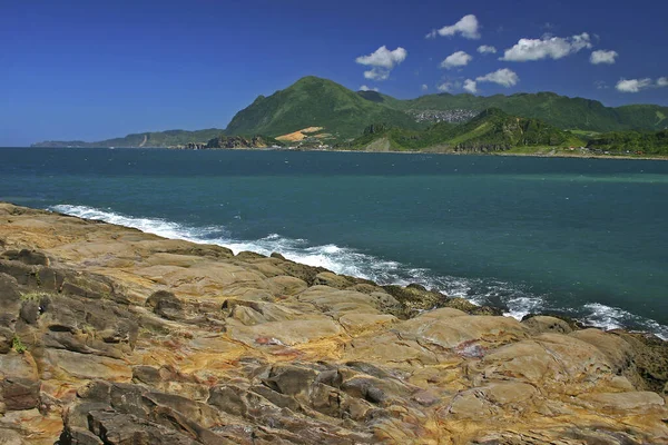 Taiwan Keelung Stadt Badouzi Küste — Stockfoto