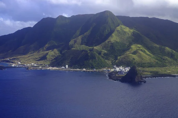 Taitung Lanyu Island Luchtfoto — Stockfoto