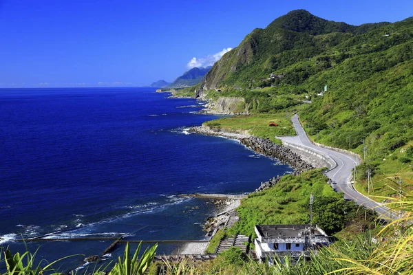 Tchaj Wan Hualien Fengbin Isozaki Pobřeží — Stock fotografie